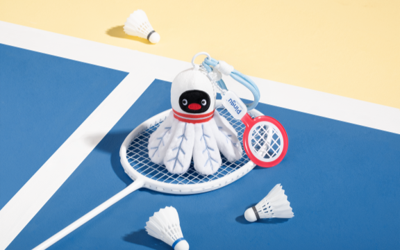 Pingu Plush Keychain Sports Series Pendant