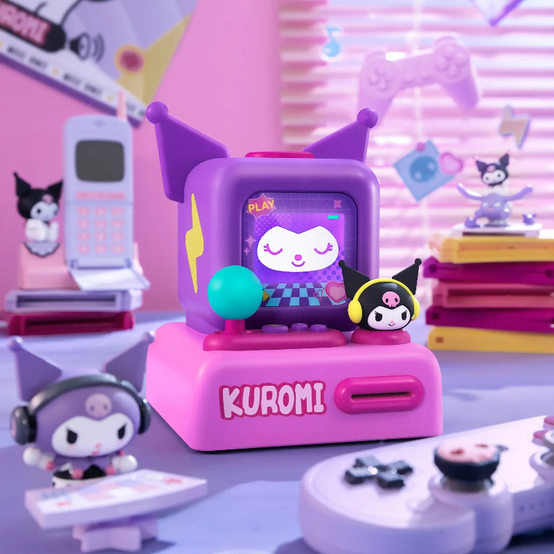 Bluetooth Speaker Fun: Sanrio Kuromi Gaming Console Hub Magic