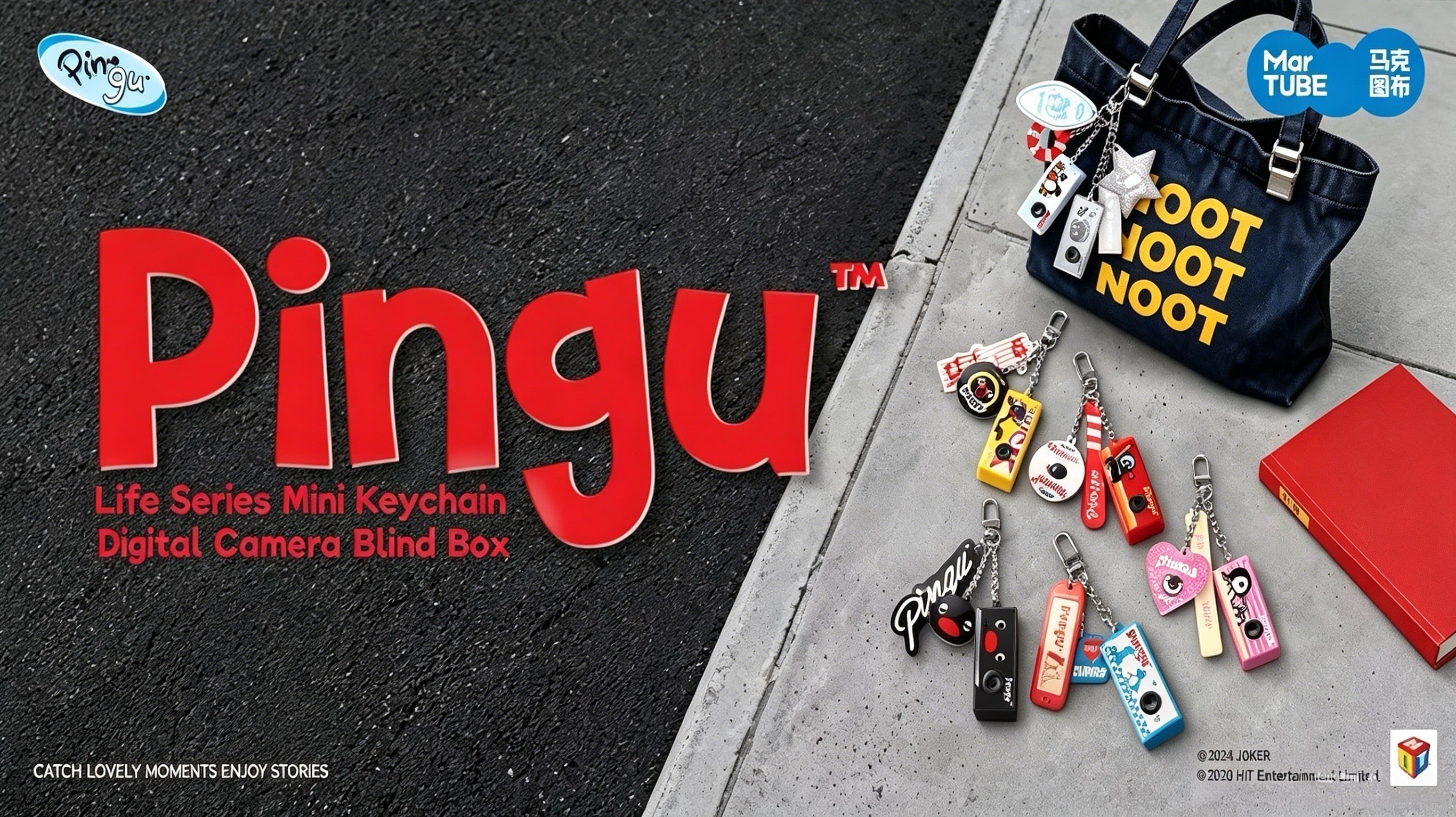 Pingu Mini Camera Keychain Blind Box: The Cutest Collectible Every