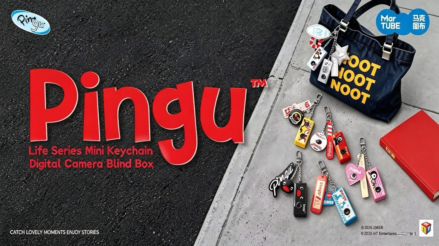 Pingu Mini Camera Keychain Blind Box: The Cutest Collectible Every Pingu Fan Needs