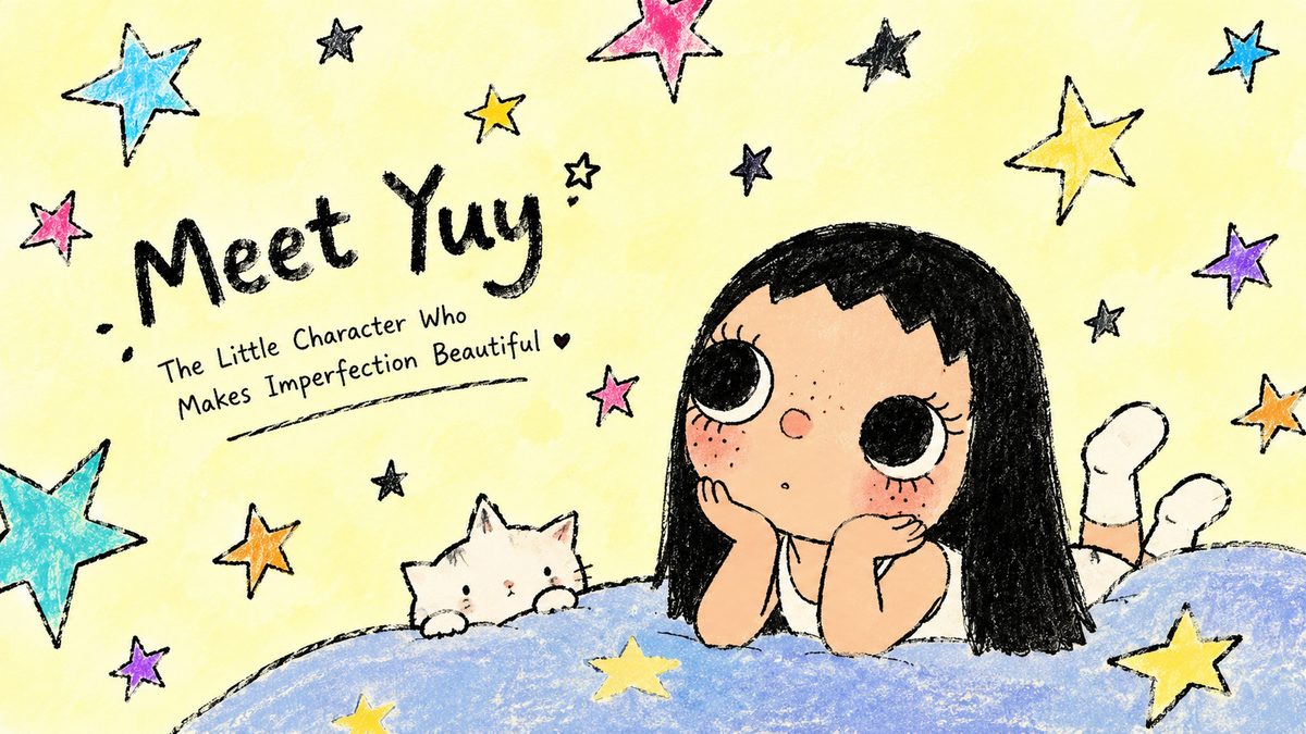 Meet Yuy: The Little Character Who Makes Imperfection Beautiful