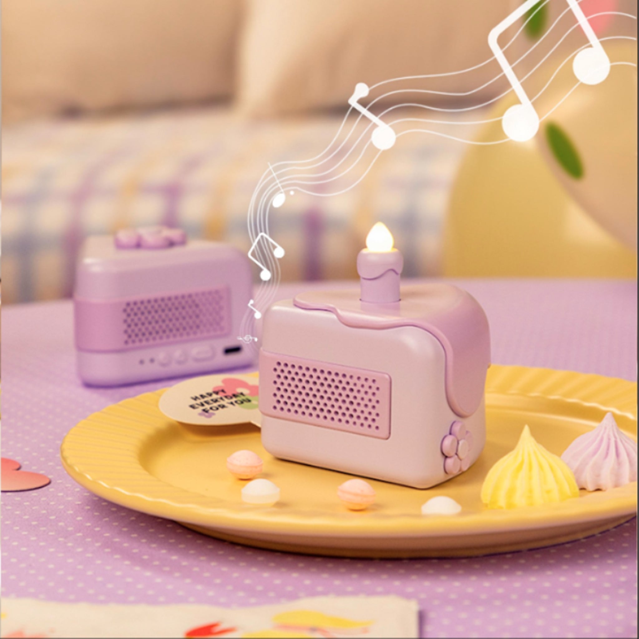 MarTUBE Heart Shaker Cake Bluetooth Speaker