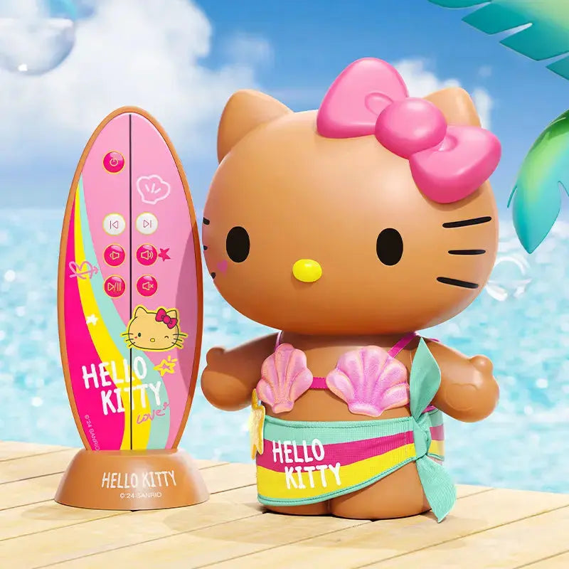 MarTUBE®︎ x Sanrio Beach Surfing Bluetooth Hello Kitty Speaker