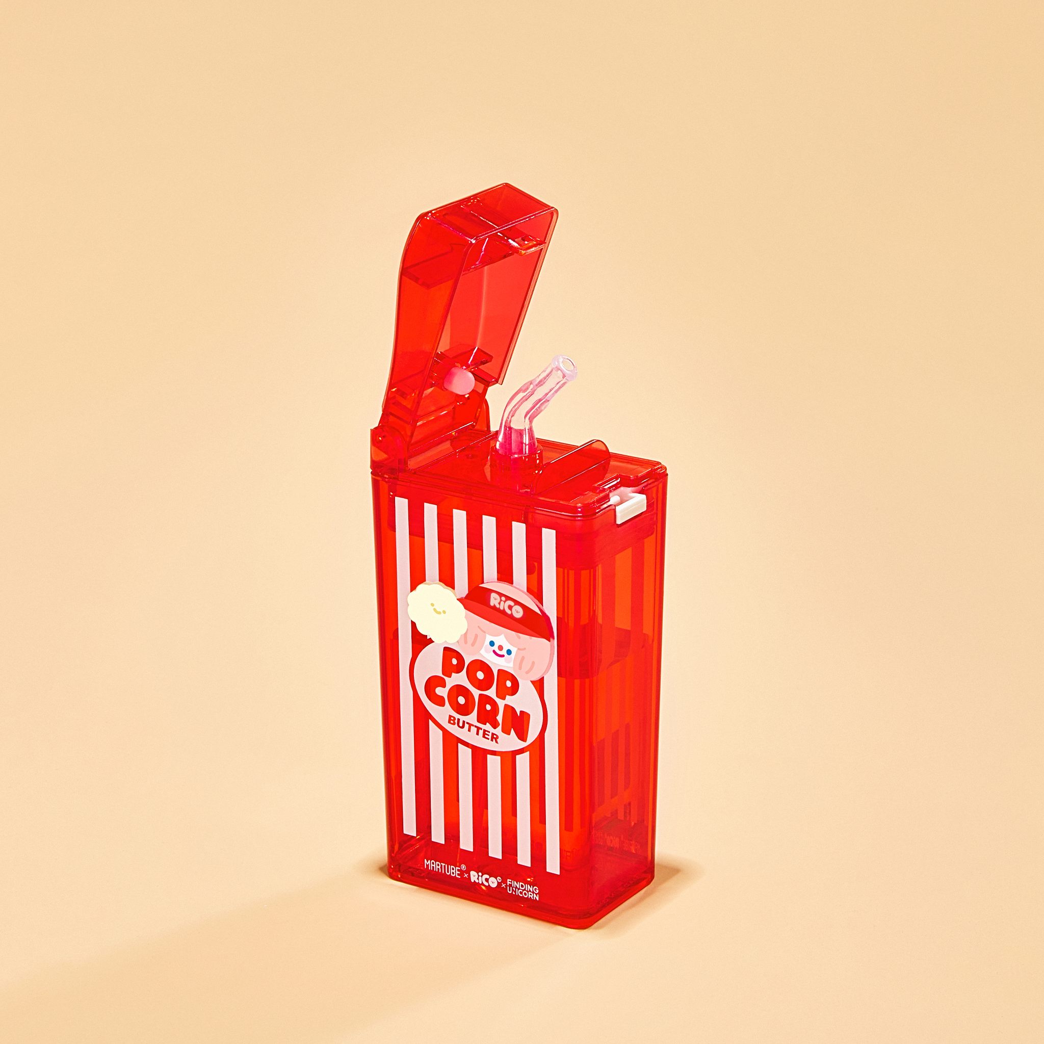 MarTUBE x RiCO Portable Popcorn Bottle
