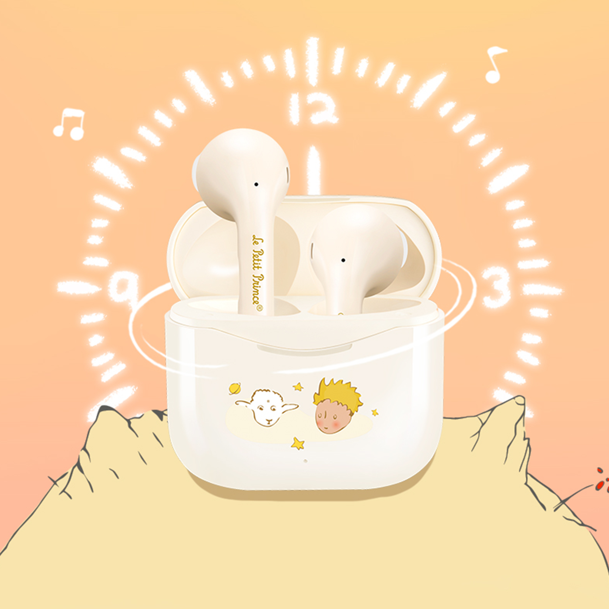 MarTUBE x Le Petit Prince Sheep Bluetooth Earphones Wireless Earbuds