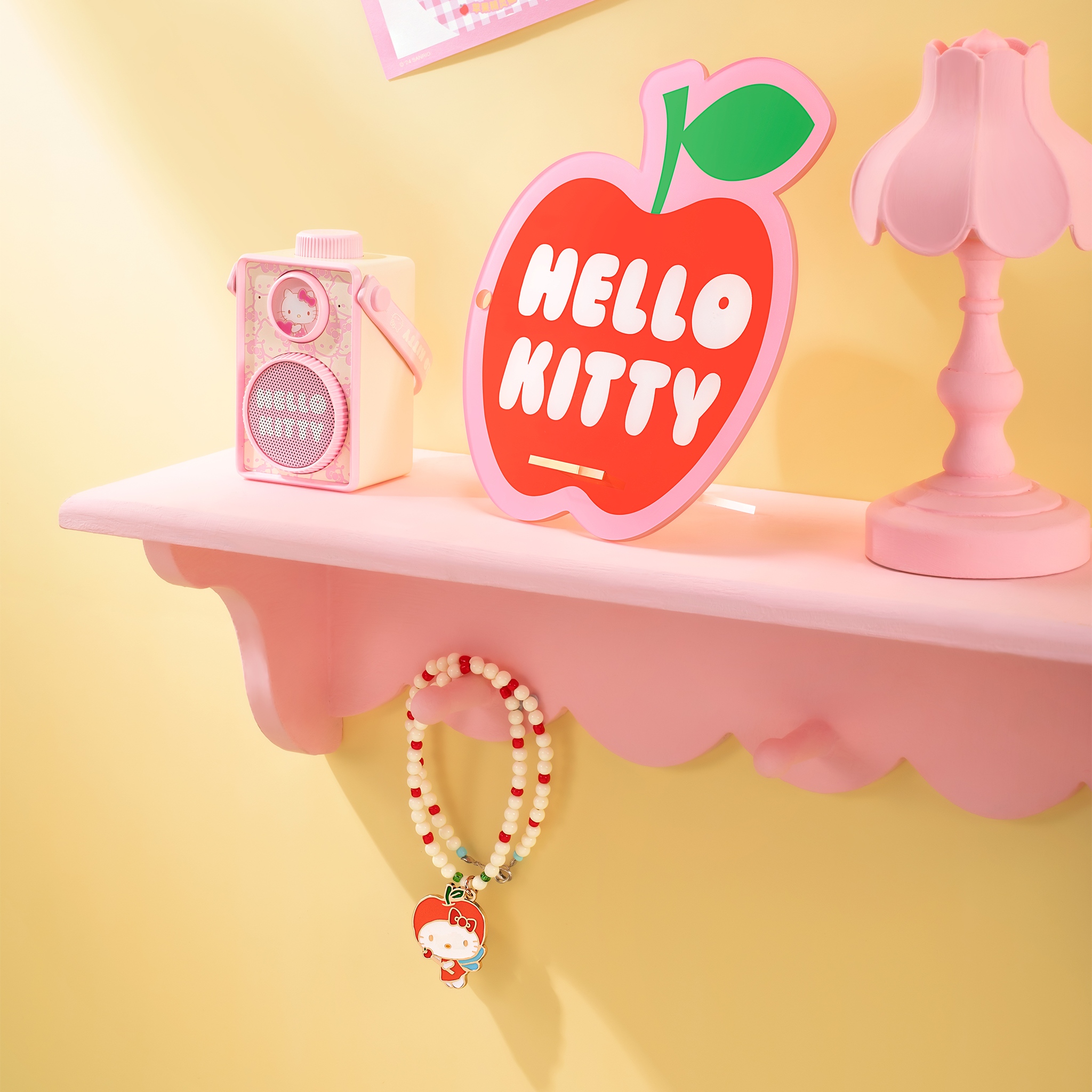 MarTUBE x Sanrio Hello Kitty Apple Fairy Jewelry Gift Set for Girl