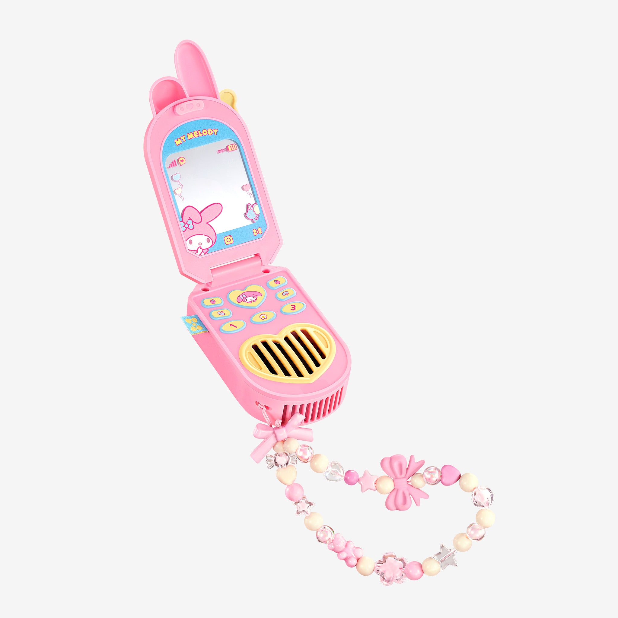 MarTUBE x Sanrio My Melody Portable Mini Hanging Neck Electric Fan