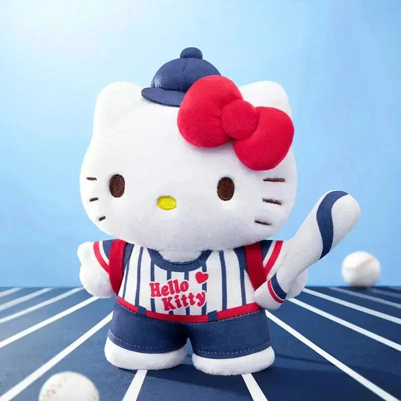 Hello Kitty Baseball Plush Power Bank Saniro-Martube