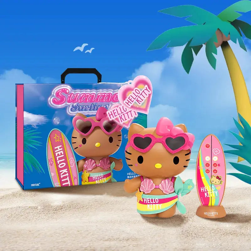 MarTUBE®︎ x Sanrio Beach Surfing Bluetooth Hello Kitty Speaker