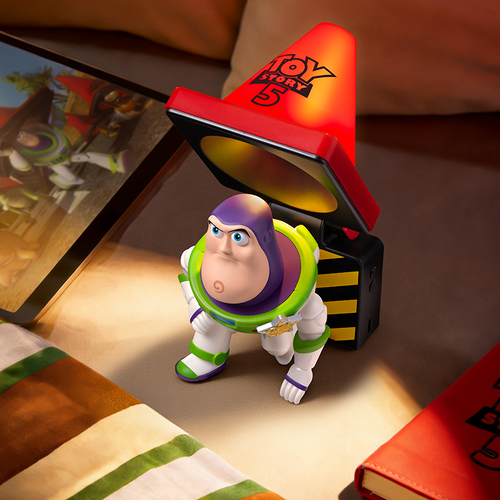 Buzz Lightyear Mini Barricade Night Light with Rotatable Traffic Cone Shade - MarTUBE