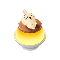ChiiKAWA Pudding Lamp - 3 Adjustable Brightness Levels, Breathing Light Mode, Magnetic 360° Rotating - Fun Desk Decor & Gift - MarTUBE®