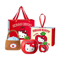 Hello Kitty Apple Hand Warmer, Compact & Portable, 3s Instant Heat, One-Touch Warmth, 9h Long Battery Life, Rechargeable & Eco-Friendly – MarTUBE®