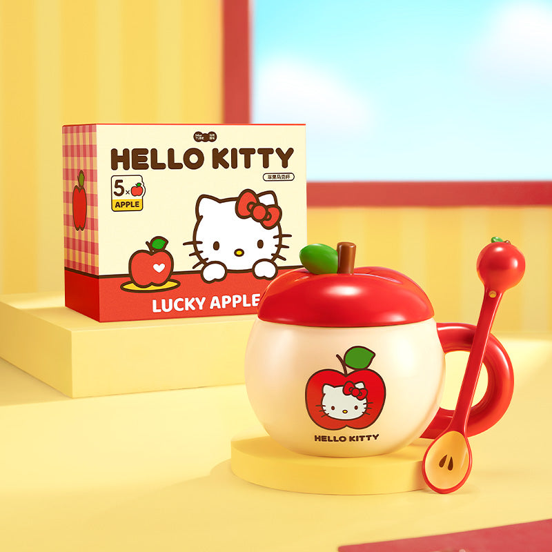 Hello Kitty Apple Mug Set 