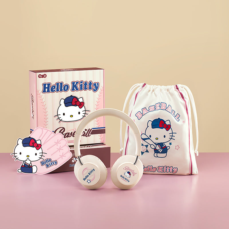 Hello Kitty Bluetooth Headphone Wireless-martube