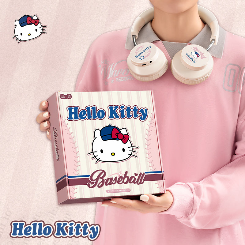 Hello Kitty Bluetooth Headphone Wireless-martube