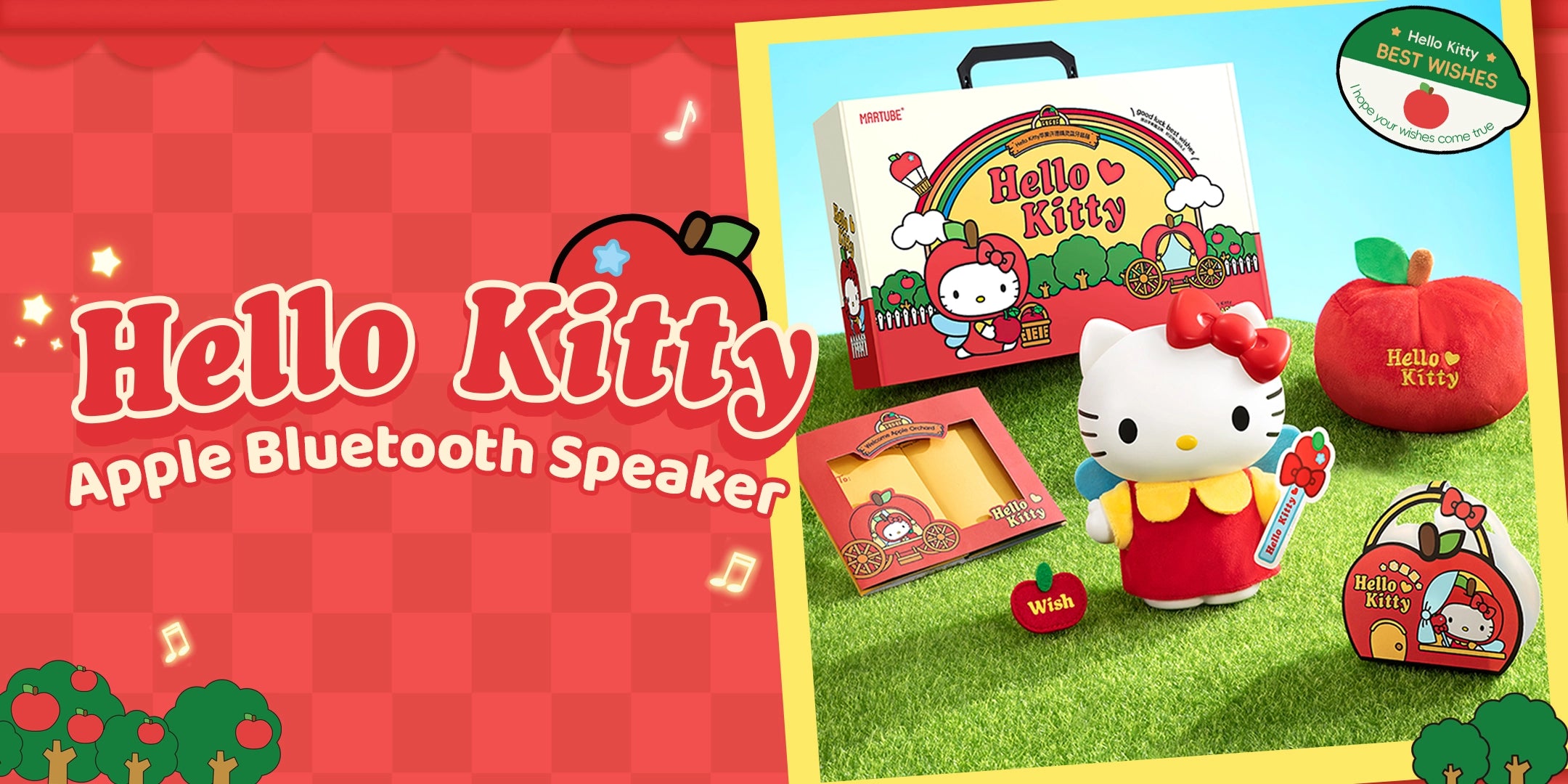 Hello Kitty Speaker-MarTUBE