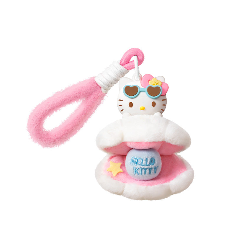 Hello Kitty　あさひやま　ソフトクリームを持った ペンギンストラップ Hello_Kitty_Summer-