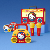 Microphone et haut-parleur Bluetooth Hello Kitty - Système audio portable et mignon pour la musique, le chant, les fêtes à la maison et les voyages - MarTUBE®︎