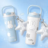Miffy Dreamy Island Series Stainless Steel Tumblers in Baby Blue and Creamy White