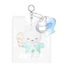 Miffy Sounds of the Sea Plush Keychain holding Ice Cream in Package