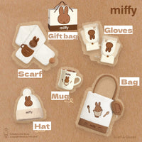 Miffy Warm Winter Gift Box –  Adorable & Practical Birthday Gift Set for Girls & Friends, Includes Scarf, Mug, Gloves, Bag & Hat – Perfect Holiday Gift for Her with Premium Packaging - MarTUBE®