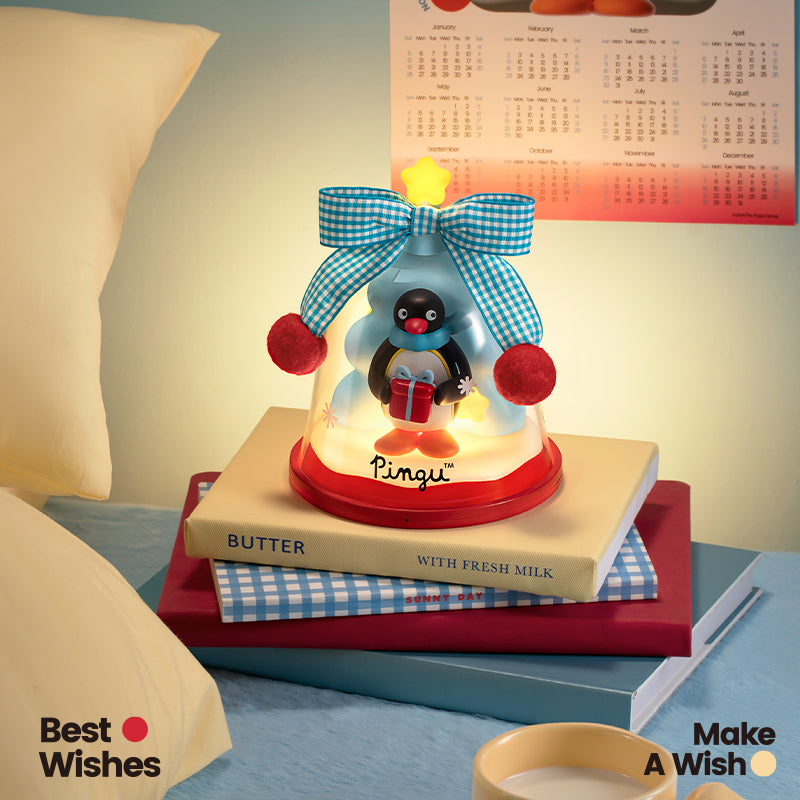 Pingu Cute Wishing Bell Light Gift-MarTUBE