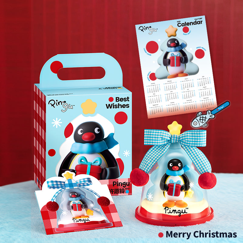 Pingu Cute Wishing Bell Light Gift-MarTUBE