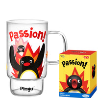 Verres transparents Pingu Passion - MarTUBE®︎