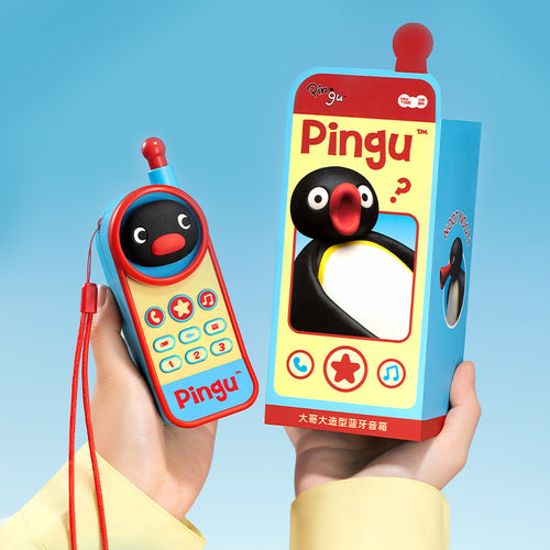 Pingu Retro Brick Cell Phone-Style Bluetooth Speaker Wireless-MarTUBE®︎ 