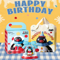 Pingu Voice-Activated Night Light with Timer – 4 Adjustable Brightness Levels, Cute Wish Bell, Fun Desk Decor & Gift for Kids & Adults - MarTUBE®︎