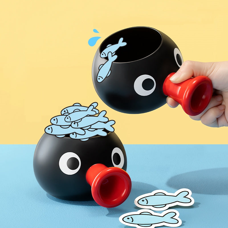 Pingu ceramic head mug by MarTUBE displaying front view