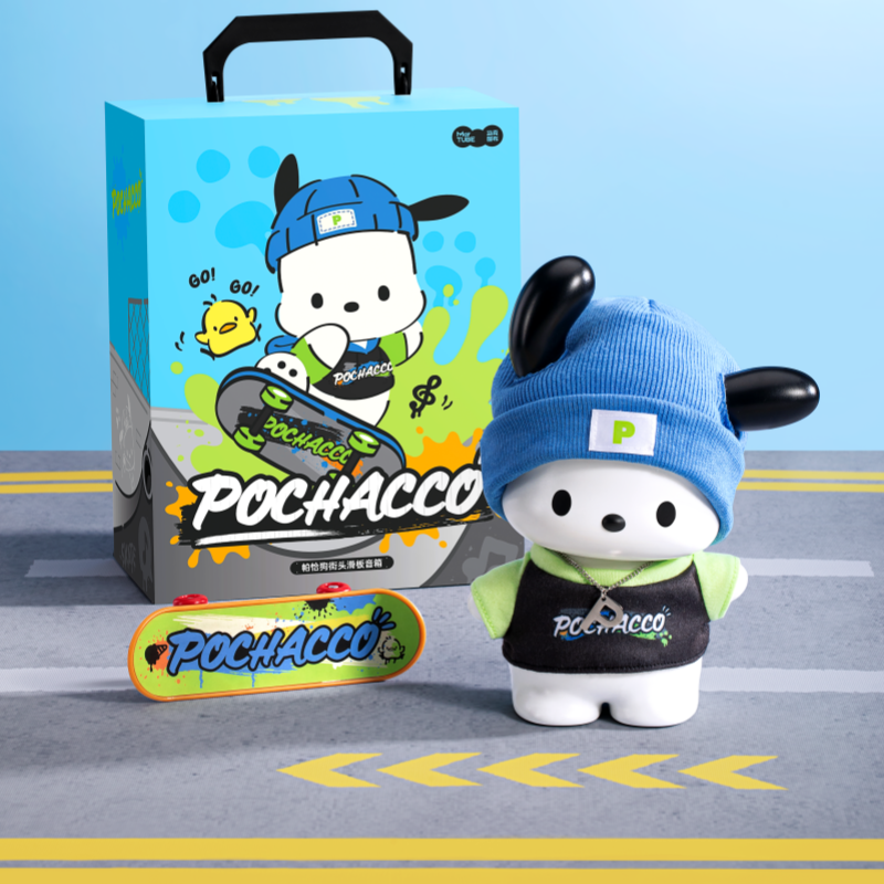 Pochacco Skateboard Bluetooth Speaker - MarTUBE & Sanrio