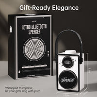 Retro Portable Bluetooth Speaker 9H Playtime HD Sound Wireless - MarTUBE®︎