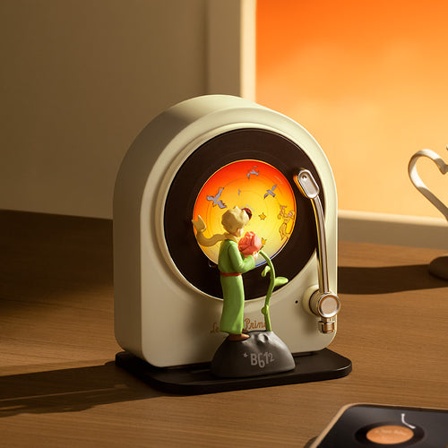 Tocadiscos vintage con altavoz Bluetooth de El Principito - MarTUBE®