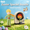 Easter Special Bundle - The Little Prince Vintage Record Player Bluetooth Speaker & The Little Prince Recordable Plush Doll Gift Set Romantic Gift