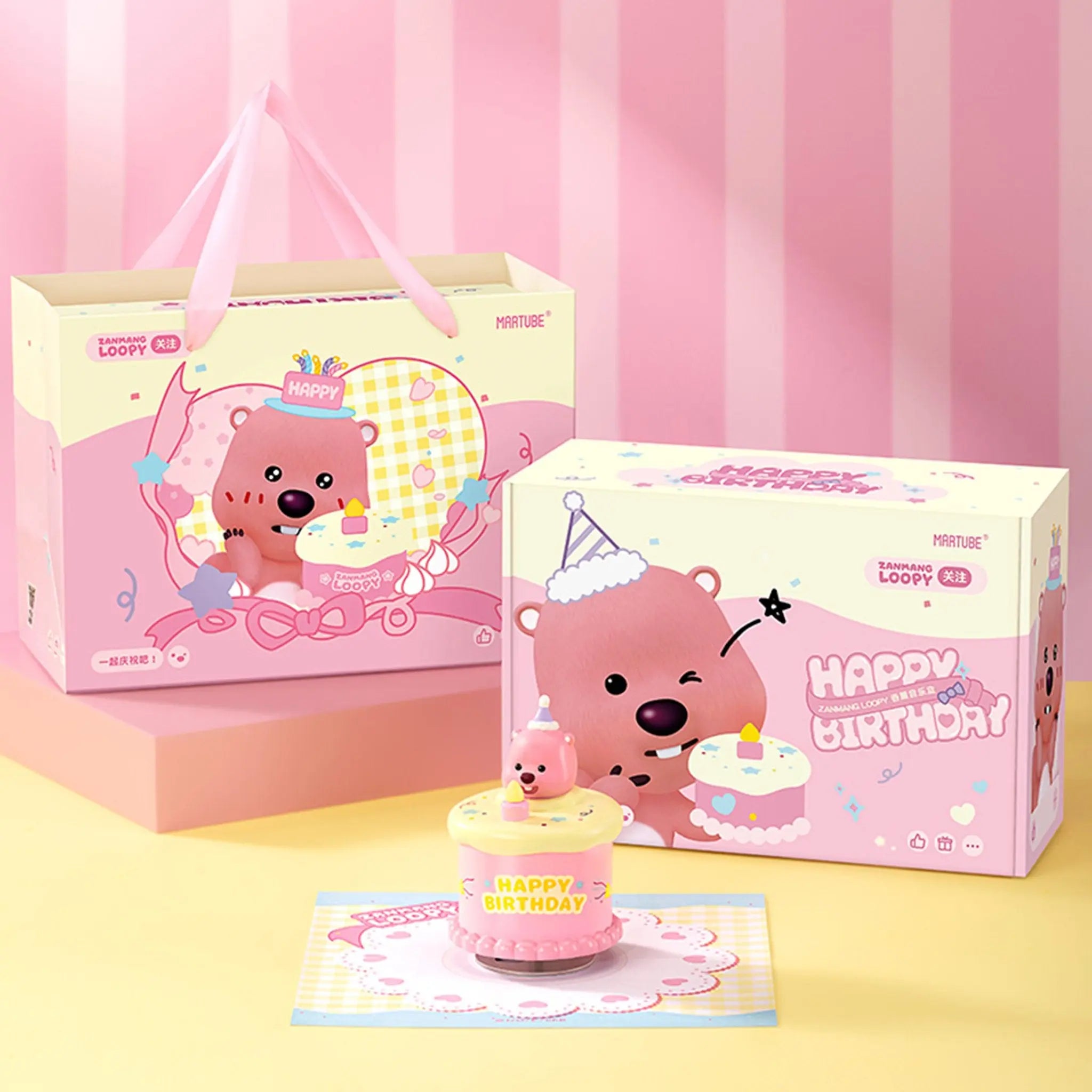 MarTUBE®︎ x Loopy Scented Music Box Gift for Girl - MarTUBE