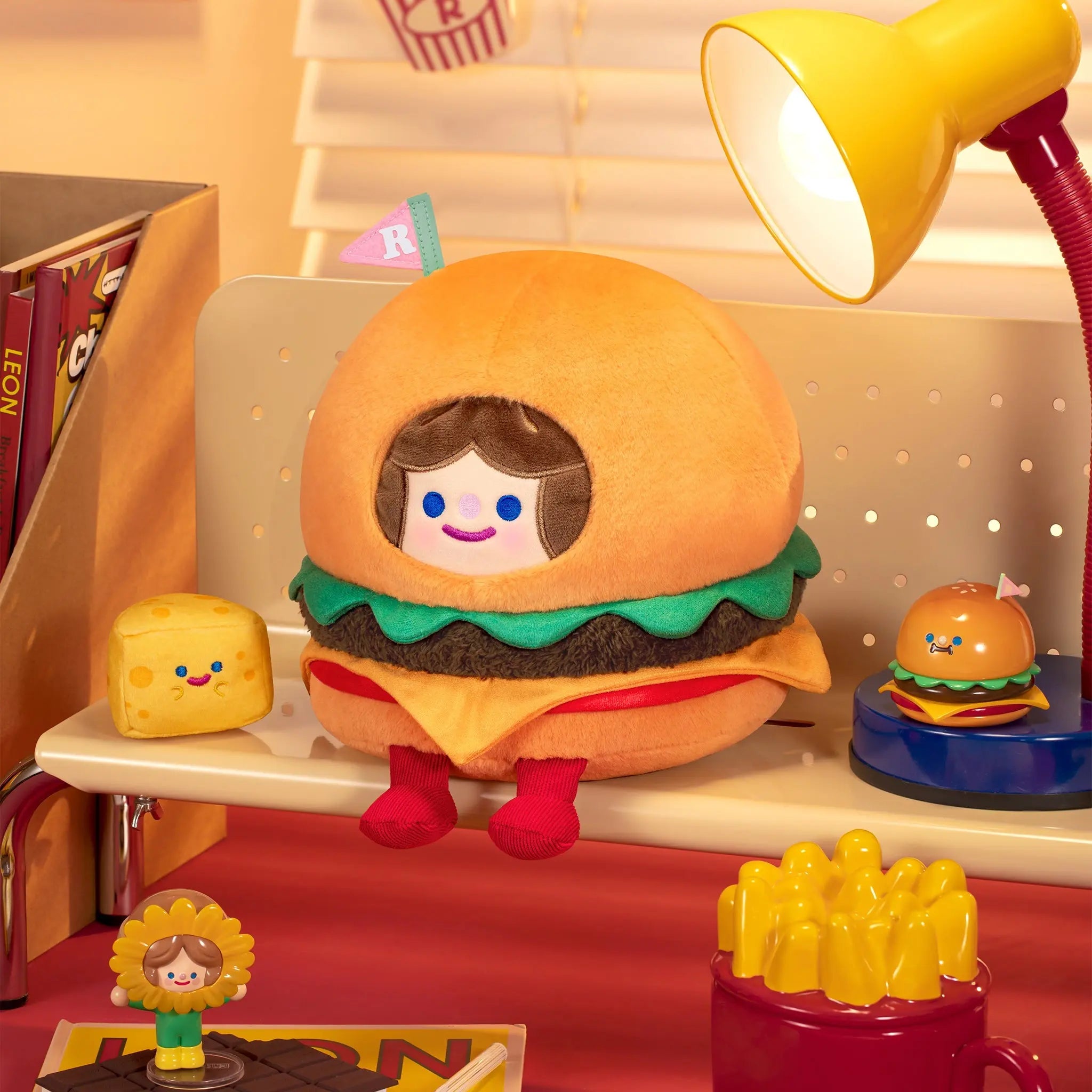 MarTUBE®︎ x RiCO Cheeseburger Doll Cute Gift - MarTUBE