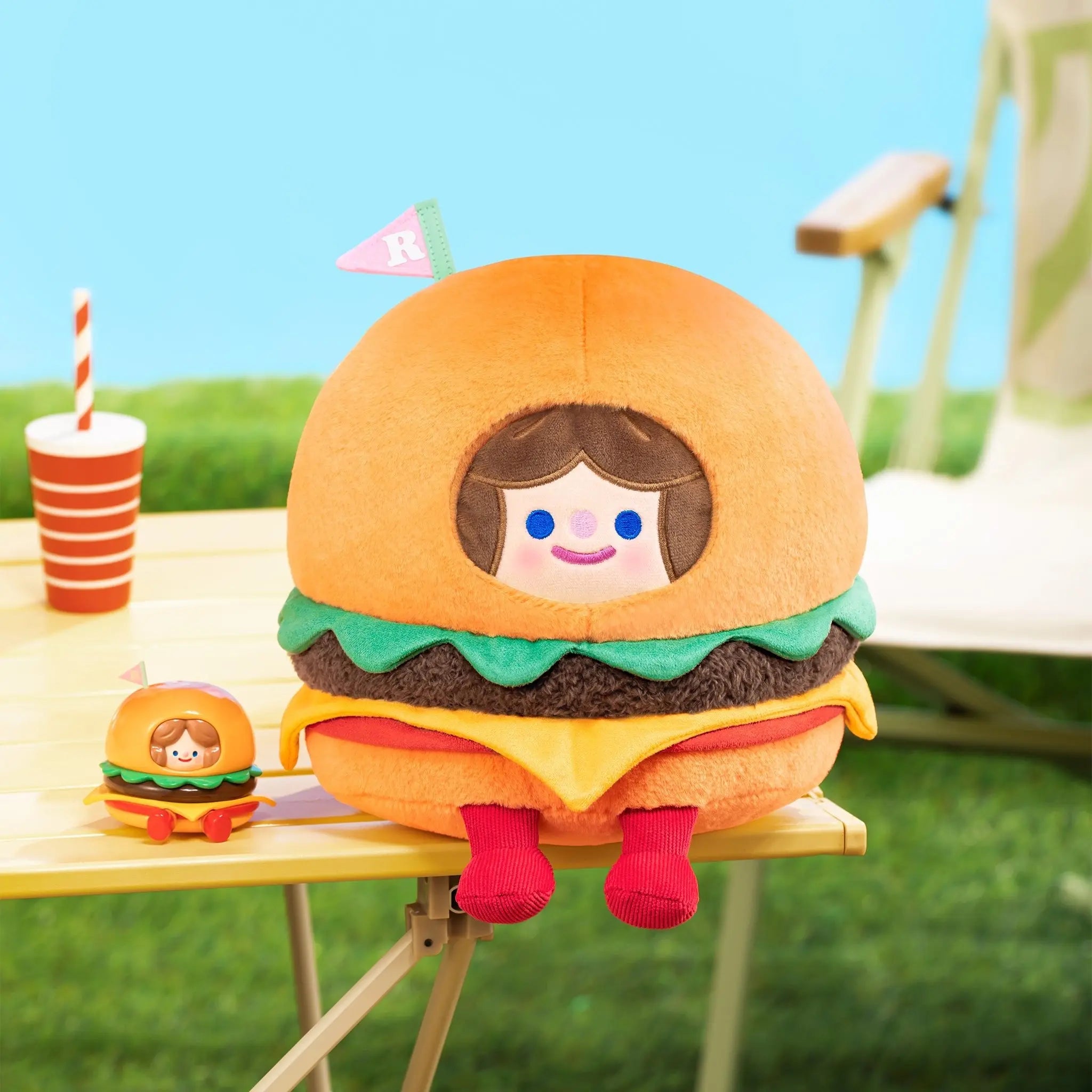 MarTUBE®︎ x RiCO Cheeseburger Doll Cute Gift - MarTUBE