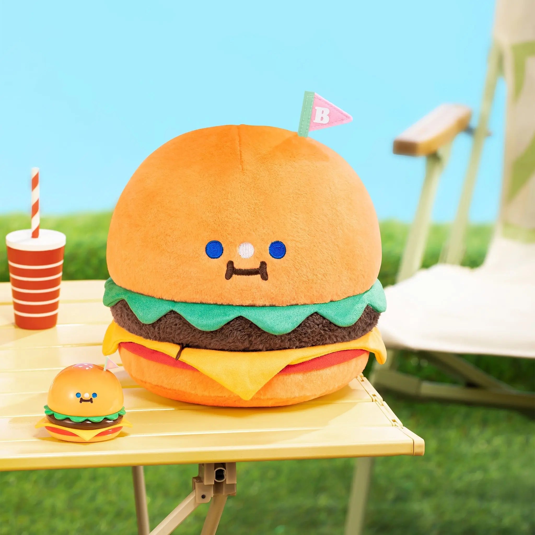 MarTUBE®︎ x RiCO Cheeseburger Doll Cute Gift - MarTUBE