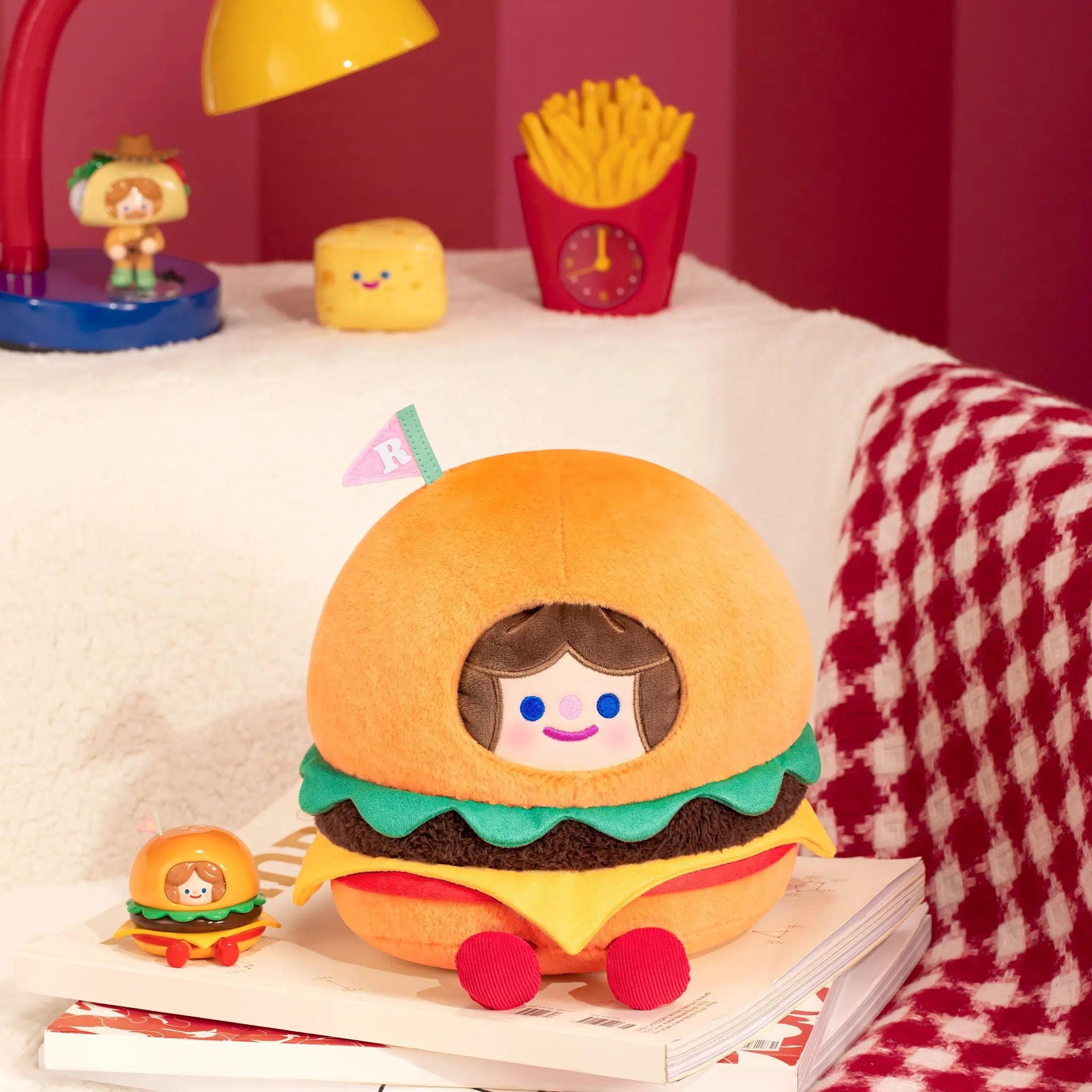 MarTUBE®︎ x RiCO Cheeseburger Doll Cute Gift - MarTUBE