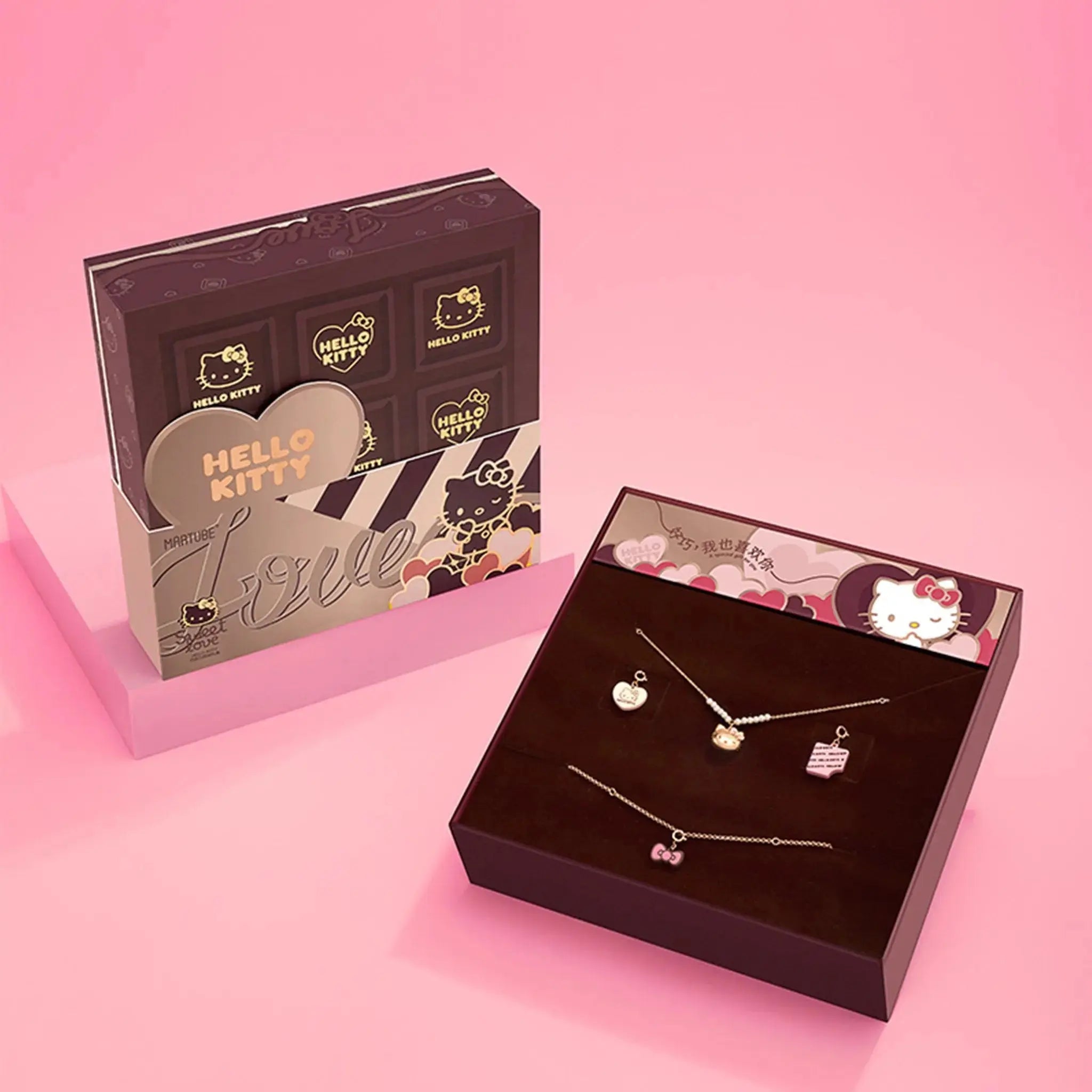 #Product_Hello Kitty Chocolate Jewelry Gift Set 