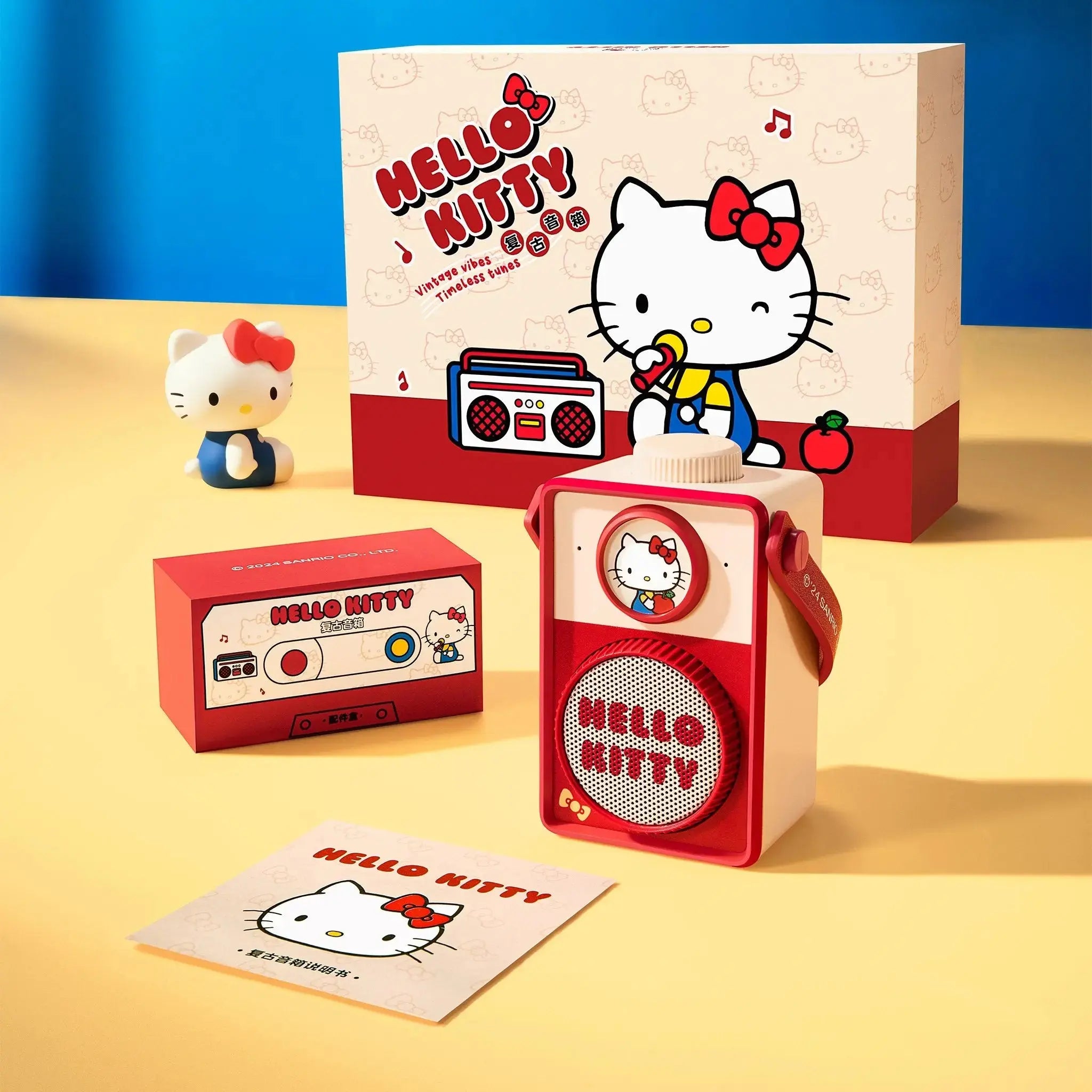 Retro Wireless Hello Kitty Speaker-MarTUBE®︎