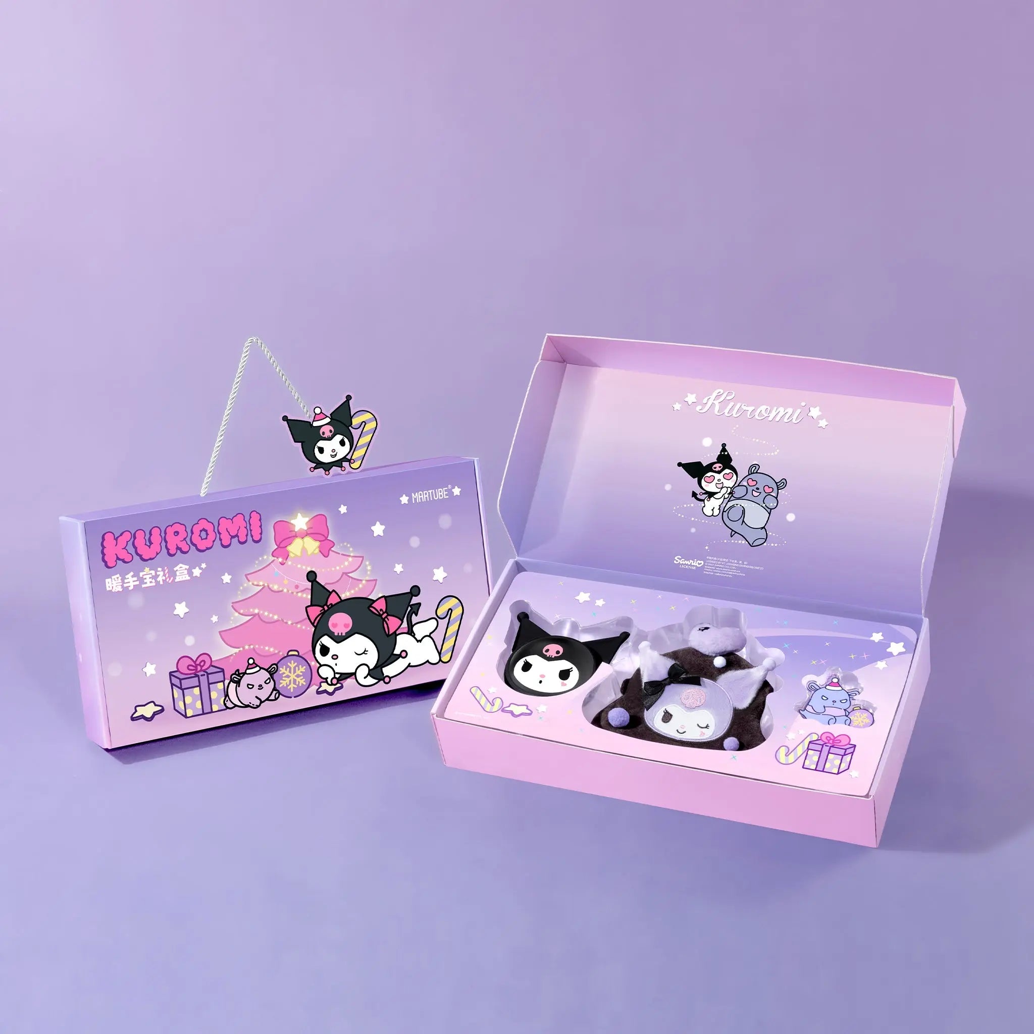 MarTUBE®︎ x Sanrio Kuromi Hand Warmer Power Bank Hand Warmer 2 - in - 1 - MarTUBE