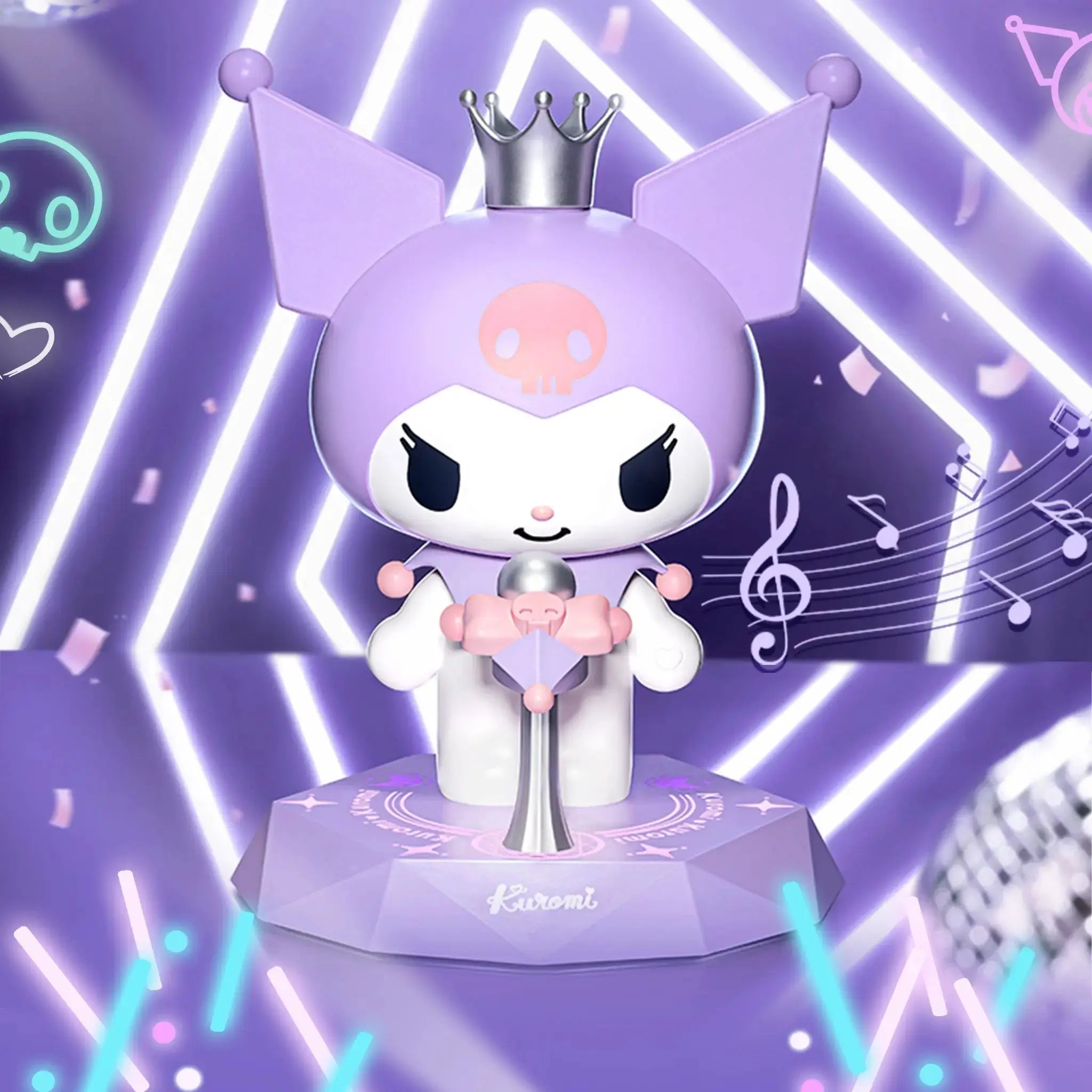 MarTUBE®︎ x Sanrio Kuromi Speaker Bluetooth Wireless - MarTUBE