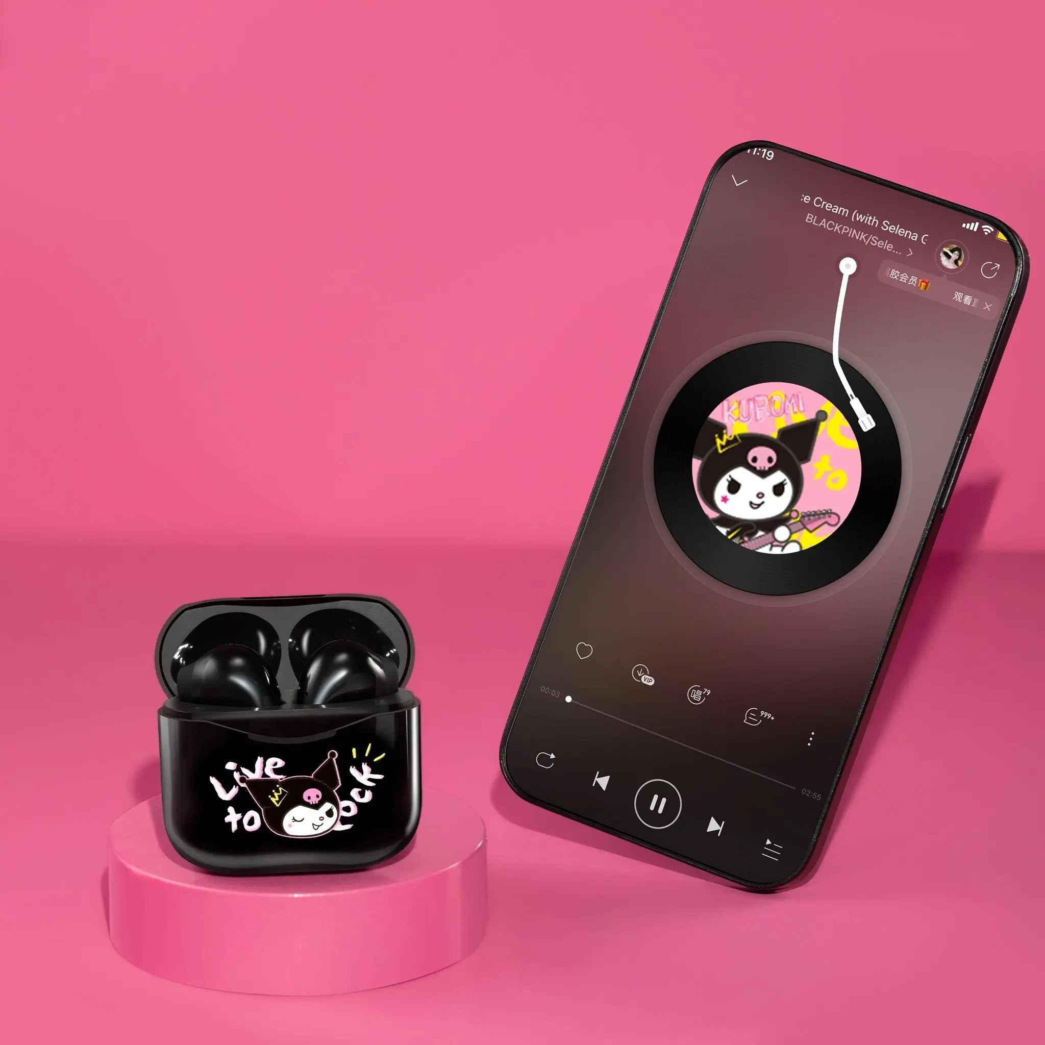 MarTUBE Hello Kitty Beach Music Auriculares para Android e iOS