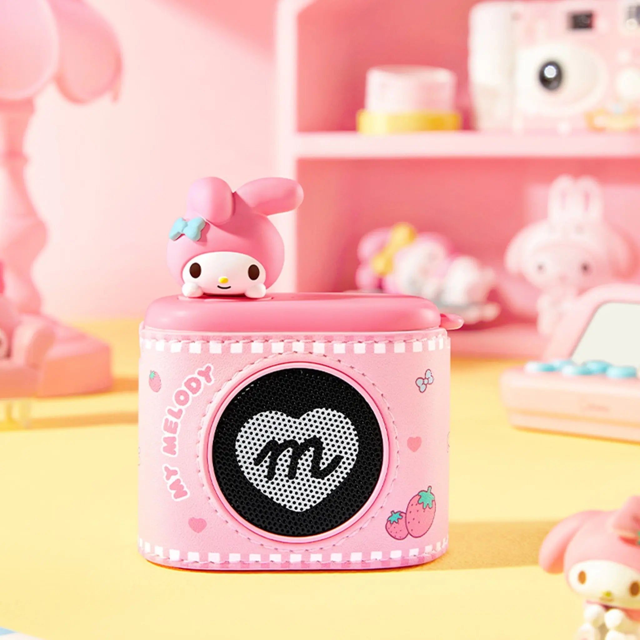 MarTUBE®︎ x Sanrio My Melody Camera Portable Speakers Bluetooth Wireless - MarTUBE