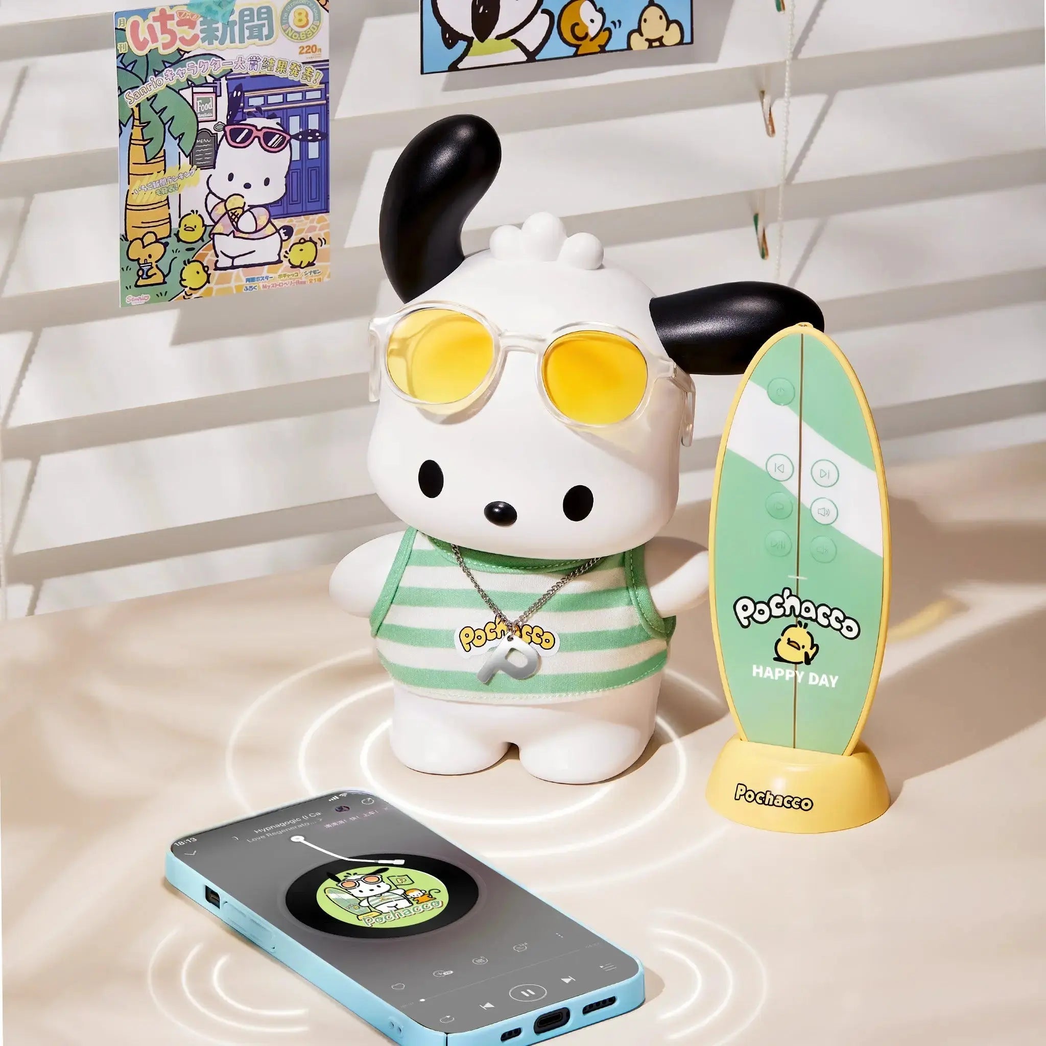 Sanrio Pochacco Bluetooth speakers-MarTUBE®︎