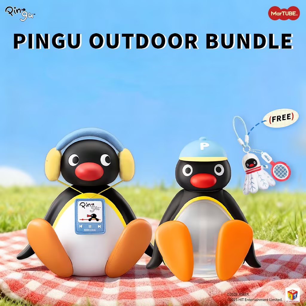 pinguボイスメモ Pingu Outdoor Bundle - Pingu Shake-Head Bluetooth Speaker & Pingu