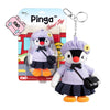 Pingu School Uniform Plush Keychain – Cute Penguin Pendant for Backpack, OOTD Bag Charm for School Season, Adorable Gift for Students, Birthday Present for Best Friends, Girls & Besties - MarTUBE®