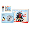 Pingu CCD Digital Camera – Flip Screen Selfie Retro Camera, Up to 68MP Portable Compact Point-and-Shoot with 32GB Card, Students Pocket Camera, Surprising Valentines Gift  - MarTUBE®︎